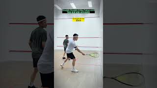 Squash Essentials EP44  Straightstraightvolley straight dill squash squashcoaching 壁球 [upl. by Damien]