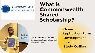 Commonwealth Shared Scholarship  Essay Writing Part 2  Hindi [upl. by Ark220]