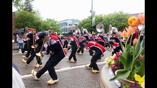 Tulip Times Kinderparade 2024 takes over downtown Holland [upl. by Gilda]