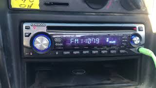 How to use aux on Kenwood head unit [upl. by Assiram]