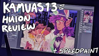 HUION KAMVAS 13 Review  OC Speedpaint [upl. by Laurentium]