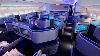 UNITED Polaris Business Class  Boeing 777 Brussels to Washington trip report [upl. by Gunn]