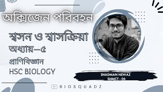 অক্সিজেন পরিবহন  শ্বসন ও শ্বাসক্রিয়া  অধ্যায়৫ Chapter5  প্রাণিবিজ্ঞান Zoology HSC Biology [upl. by Aeynod320]