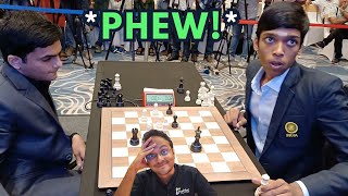 UNBELIEVABLE BLUNDER  Nihal Sarin vs Praggnanandhaa  Game 1  Commentary by Sagar [upl. by Blodget]