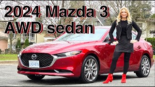 2024 Mazda3 Sedan review  Is this a timeless classic [upl. by Yenttihw]