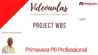 Aula 07  Project WBS – Conhecendo a Janela WBS [upl. by Furlong]