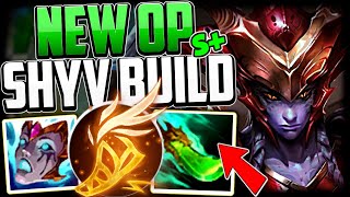 New Shyvana Build Turned Her Into 1 JUNGLER Best BuildRunes How to Play Shyvana amp Carry S14 [upl. by Apple]