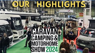 CARAVAN CAMPING amp MOTORHOME SHOW NEC 2024  Our Highlights [upl. by Erle716]