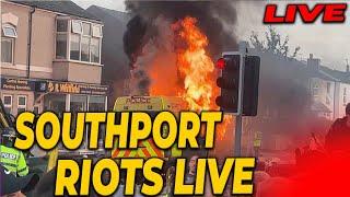 SOUTHPORT RIOTS LIVE  JOIN NOW [upl. by Gweneth436]