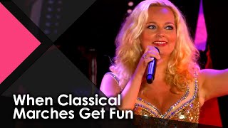 When Classical Marches Get Fun  Alte Kameraden  Wendy Kokkelkoren Official Music Video [upl. by Burgwell]