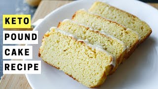 KETO Cream Cheese Pound Cake Recipe  Easy Low Carb Keto Breakfast Ideas [upl. by Delia]