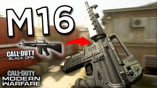 Recreate the M16 from Black Ops 1 on Modern Warfare 2019 PS5 Gameplay [upl. by Padgett383]