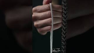 V Cut Franco Chain Luke Zion Jewelry [upl. by Eeclehc]