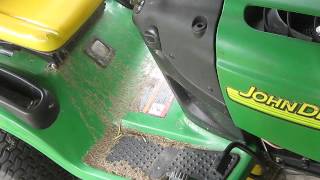 2006 John Deere L118 Lawn mower review [upl. by Aidualc]