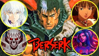 50 Every Major Berserk Character Backstories amp Lore  Explored  Marvelous Anime Mega List [upl. by Sparke859]