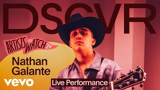 Nathan Galante  Alguien De Aquí Live  Vevo DSCVR Artists to Watch 2024 [upl. by Nicko]