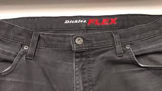 Dickies FLEX Regular Fit Straight Leg Tough Max Duck 5Pocket Pants Review Warranty Claim [upl. by Arratoon]