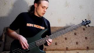 Metallica Orion bass cover  solo Cliff Burton tribute tabs in description [upl. by Sullecram]