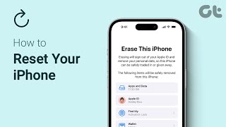 How to Reset Your iPhone  Factory Reset Your iPhone  Tutorial [upl. by Aneeuqahs]