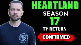 In Heartland Season 17 Graham Wardle Confirms That He Will Reprise His Role As Ty Borden [upl. by Broome]