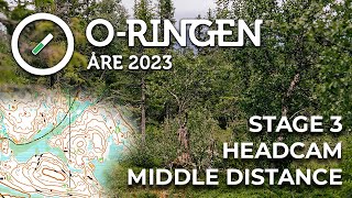 ORINGEN STAGE 3 ⎸ HEADCAM ORIENTEERING [upl. by Turk]