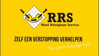 Zelf riool ontstoppen Tim geeft handige tips om uw riool zelf te ontstoppen [upl. by Keemahs]