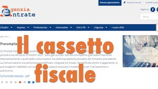 Il cassetto fiscale [upl. by Nemzaj]