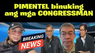 PIMENTEL binukingang mga CONGRESSMAN [upl. by Mackoff235]