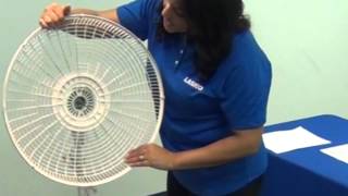 How to Assemble a Lasko® Pedestal Stand Fan in Minutes with No Tools [upl. by Bartle]