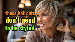 6 trendy haircuts 2024 that practically dont need styling [upl. by Dowell]