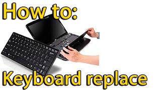 How to replace keyboard on Acer Aspire E1510 E1530G E1532 E1570G V5472 V5561 laptop [upl. by Rehpotsirh]