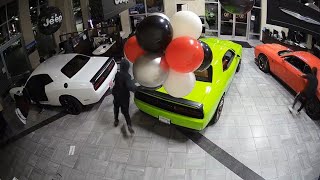 RAW Thieves steal 6 sports cars from Kentucky dealership in under 45 seconds [upl. by Olette]