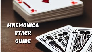 MNEMONICA Stack by Juan Tamariz  NEW GUIDE Tutorial for Beginners  Memorized Deck Magic [upl. by Tserof338]