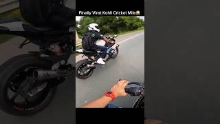 Finally Virat Kohli Cricket Mile Apni 1 CroreKi Bike me 😱 shorts hayabusa s1000rr [upl. by Uaeb]