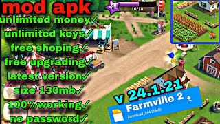 Farmville 2 mod apk unlimited keys and money  latest version 24121 [upl. by Hsekar810]