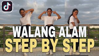 HEV ABI  WALANG ALAM TIKTOK DANCE TUTORIAL Step by Step  Ana Bensig [upl. by Marga935]