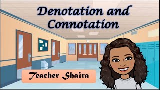 English 4 MELC Based Week 7 Denotation and Connotation [upl. by Glad666]