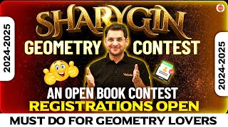 SHARYGIN GEOMETRY CONTEST  An Open Book Contest  REGISTRATIONS OPEN 20242025  VOS [upl. by Fisch224]