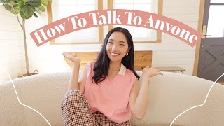 How To Talk To Anyone  small talk social anxiety conversation tips [upl. by Durstin]