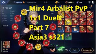 Mir4 Arbalist PvP Part 7 1v1 Duels STATS REVEAL in description PvP skill guide and skill combos [upl. by Nylcaj]