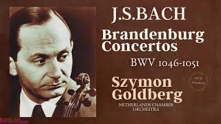 Bach  Brandenburg Concertos BWV 10461051 Ctrc Szymon Goldberg Netherlands Chamber Orchestra [upl. by Kanal588]