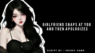 Girlfriend Snaps At You Then Apologizes ARGUMENT REGRET MAKING UP F4M [upl. by Matless536]