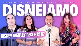 DISNEY MEDLEY 1937  1987  50 anni di storia Disney in 1 medley [upl. by Atineg864]