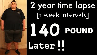 140lb Time lapse weight loss transformation Goal 2 of 5 [upl. by Nileuqay639]