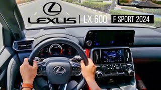 تجربة قيادة لكزس LX600 F SPORT 2024 مع التسارع  TEST DRIVE [upl. by Brigg272]