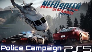 Need For Speed Rivals Full Playthrough Police Campaign 2023 Longplay Ps5 [upl. by Oribel]