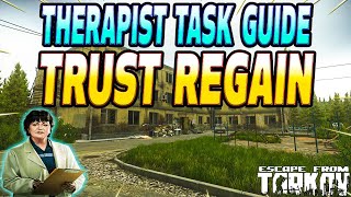 Trust Regain  Therapist Task Guide  Escape From Tarkov [upl. by Pilihp677]