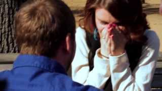 Kristina and Alexs flash mob proposal in San Franciscos Golden Gate Park [upl. by Murrah144]