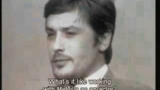 Le Samouraї Alain Delon interview [upl. by Ahtnamas]