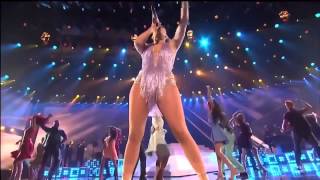 Jennifer López tributo a Celia Cruz Live at American Music Awards 2013 HD 720p [upl. by Sine]